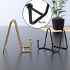 Elegant Magazine Display Stand Iron Art Dish Rack Photo Picture Frame Oil Painting Shelf for Countertop