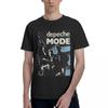 Depeches Cool Modes Rock Band T-Shirt Herren Baumwolle Freizeit T-Shirt Rundhals T-Shirts Kurzarm Kleidung Bedruckt