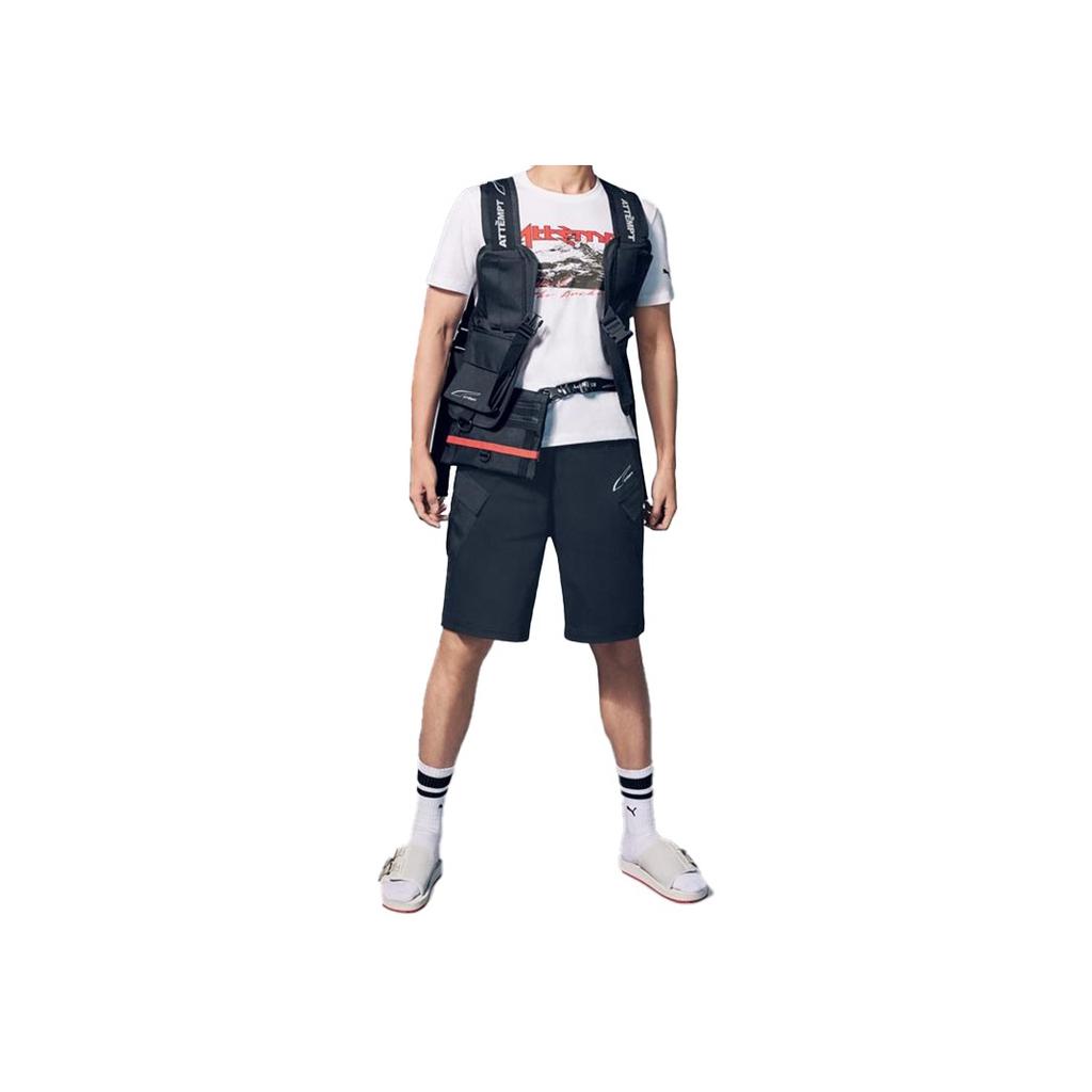 Puma X ATTEMPT Collaborative Edition Shorts Men Bottoms Black 598196-01