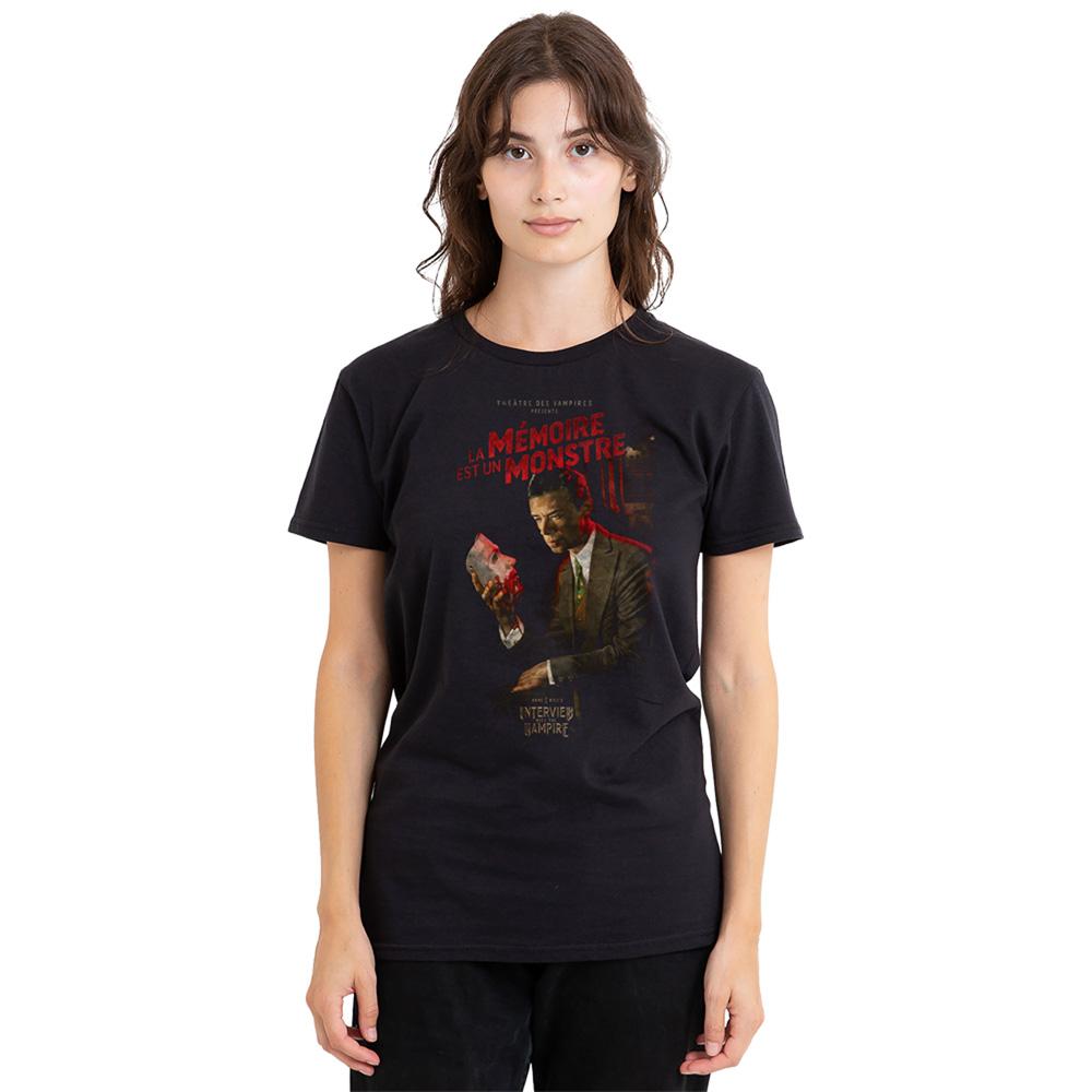 Interview With The Vampire Womens/Ladies La Memoire Poster T-Shirt