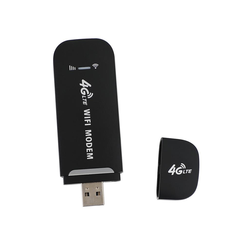 Unlocked 4G LTE Modem Wireless Router USB Dongle Mobile Broadband WIFI Black