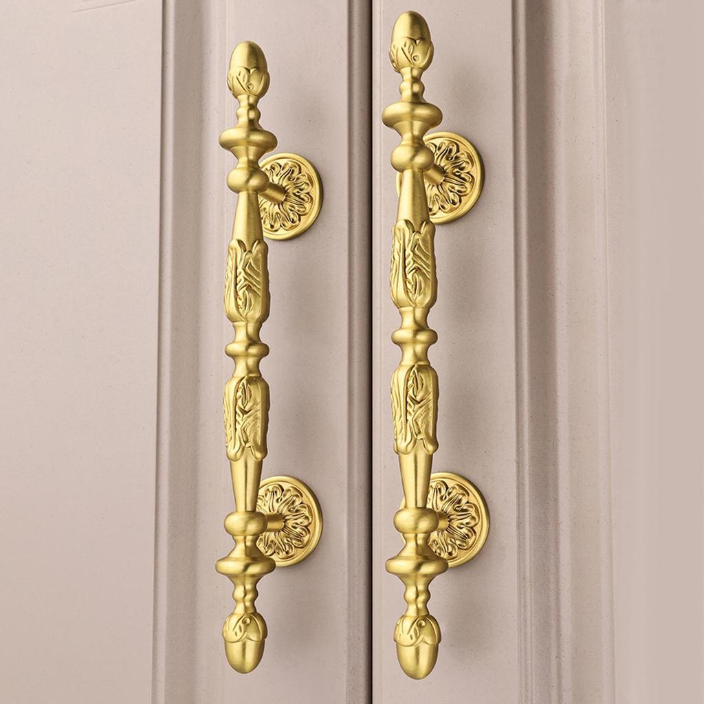 Cabinet Handle Brass Multipurpose Easy to Install Versatile Chests Pull