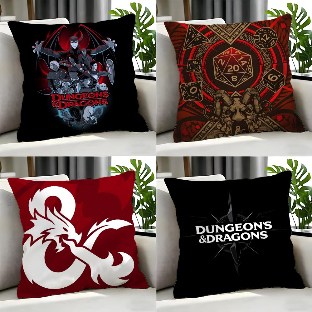 game Dungeons Dragons Cushion Cover Cushion Cover Set Pcs x x x Pillowcase Decorative Sofa Home Decor