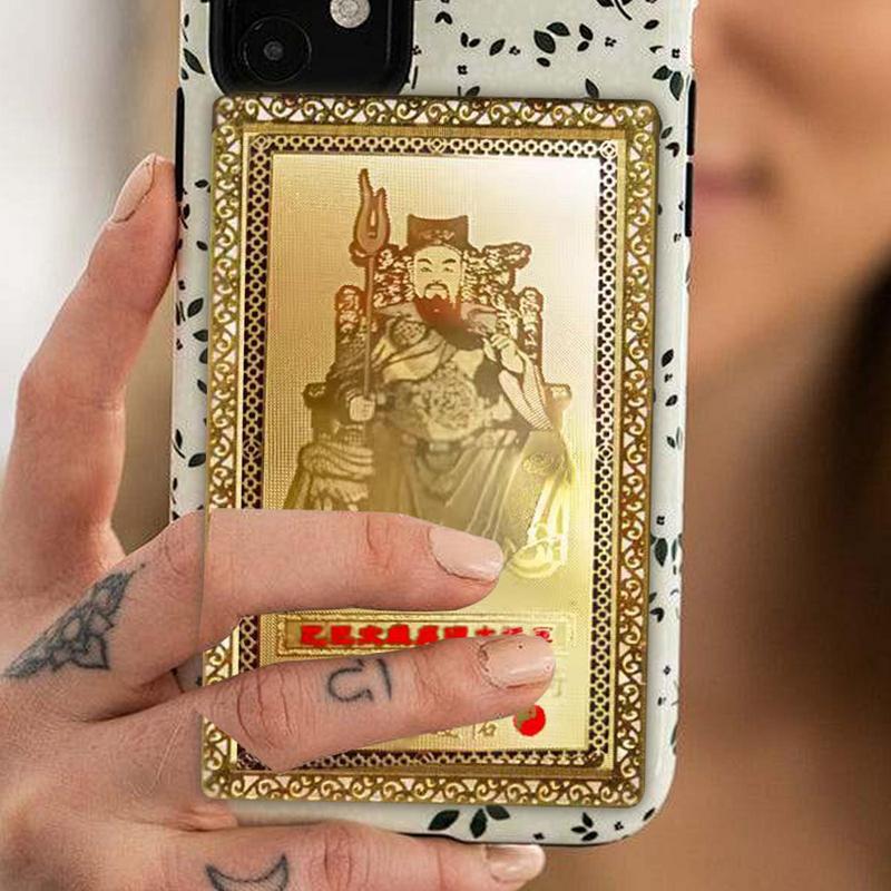 2025 Tai Sui Amulet Traditional Chinese Feng Shui Amulets Cards Copper Spring Festival Blessing Card  Safe Bring In Wealth