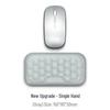 Memory Foam Wrist Rest & Mouse Pad - Ergonomic Silicone Support for Office & Gaming Keyboards
