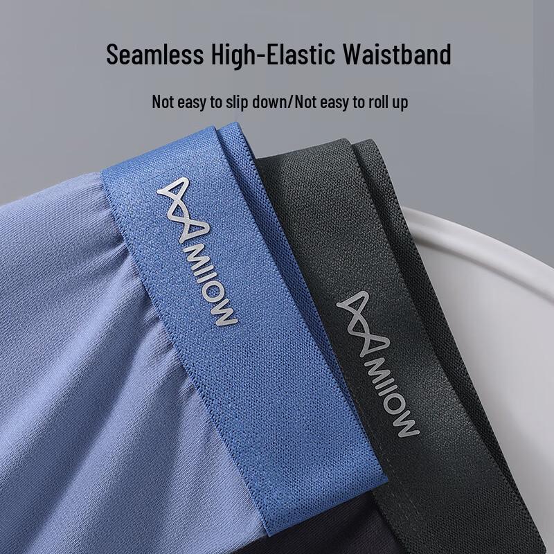 Mao Ren Men's Premium 120s Cotton Boxer Briefs 4-Pack