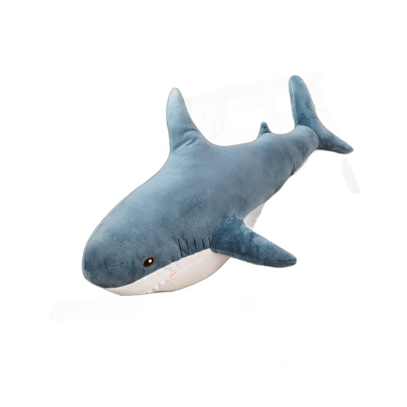 Adorable Shark Plush Toy - Cute Bedroom Decor & Sleep Companion Pillow