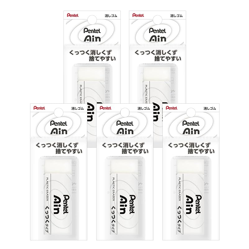

Pentel eraser Pentel Ain Sticky type large 5 pieces XZEAC10