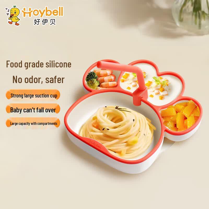 HOY BELL Baby Silicone Suction Feeding Tableware