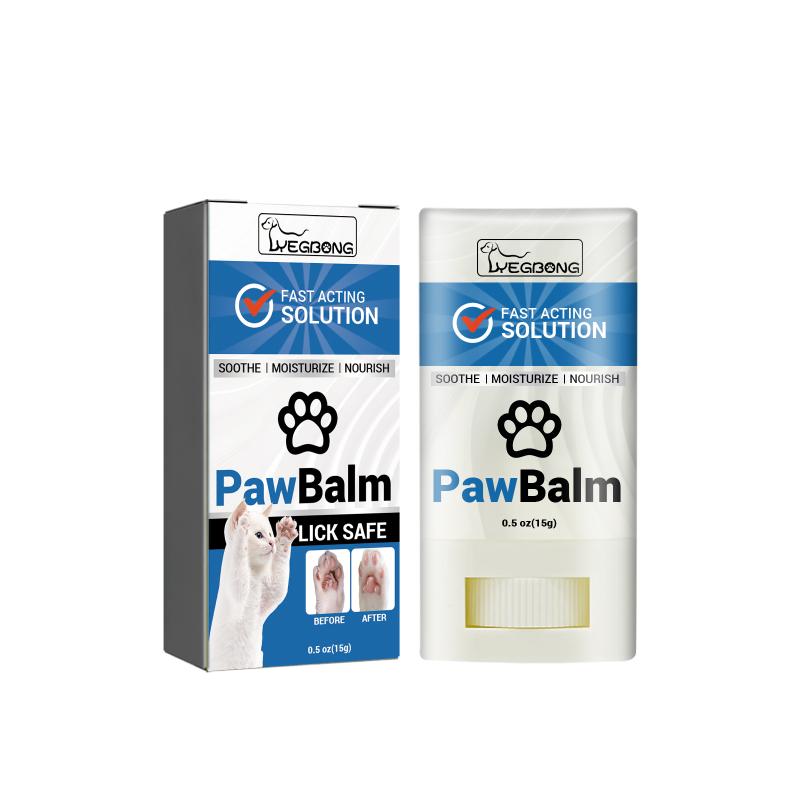 Cat Pad Moisturizer Balm Nourishing Stick Repair Anticrack Softener Care for Cat Foot Pads at Home or Outdoor