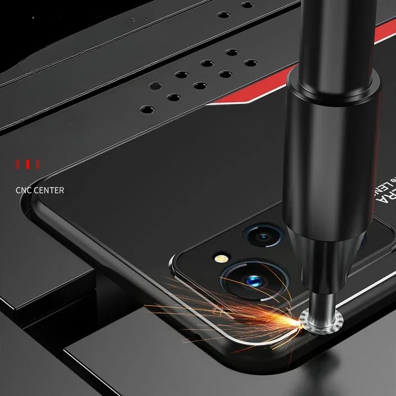 כיסוי קשיח מתכתי מסגסוגת אלומיניום עבור Xiaomi Redmi 14C 4G 14R 13C 12C 14 C מט סיליקון עמיד לזעזועים כיסוי הגנה מלא למצלמה עבור Redmi A3 K70 Ultra
