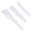 3pc/set Leathercraft Gumming Glue Gluing Tool Plastic Crafts Carving Leather DIY Handmade Plastic Gumming Board Smear Glue Tool