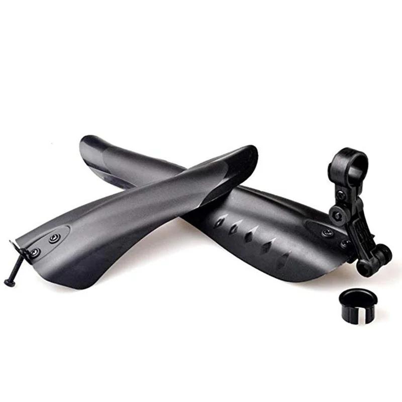 

1Pair Mountain Bike Fenders Set Mud Guards Bicycle Mudguard Wings for Bicycle Front Rear Fenders чорний