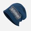 Spring Summer Hats For Women Beanie Vintage Embroidery Punk Baggy Cap Fashion Accessories Headwrap