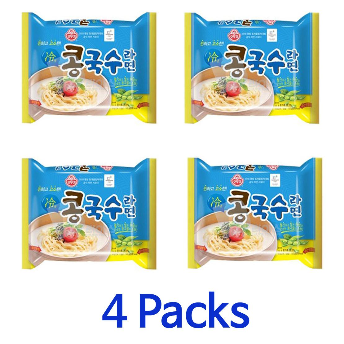 

Лапша соевая холодная Ramen Summer Korean food 135г (4 упаковки) 4 Packs