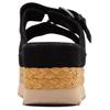 UGG Aubrey Slide Einfache Mode Einriemen-Sandalen Damen Sandalen Schwarz 1167451-BLK