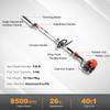 5-in-1 Multi-Functional Trimming Tools Gas Hedge Trimmer 26CC Weed Eater