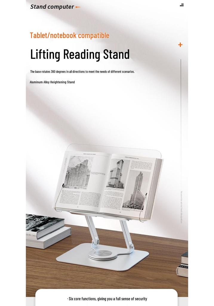 360° Rotating Foldable Laptop & Reading Stand
