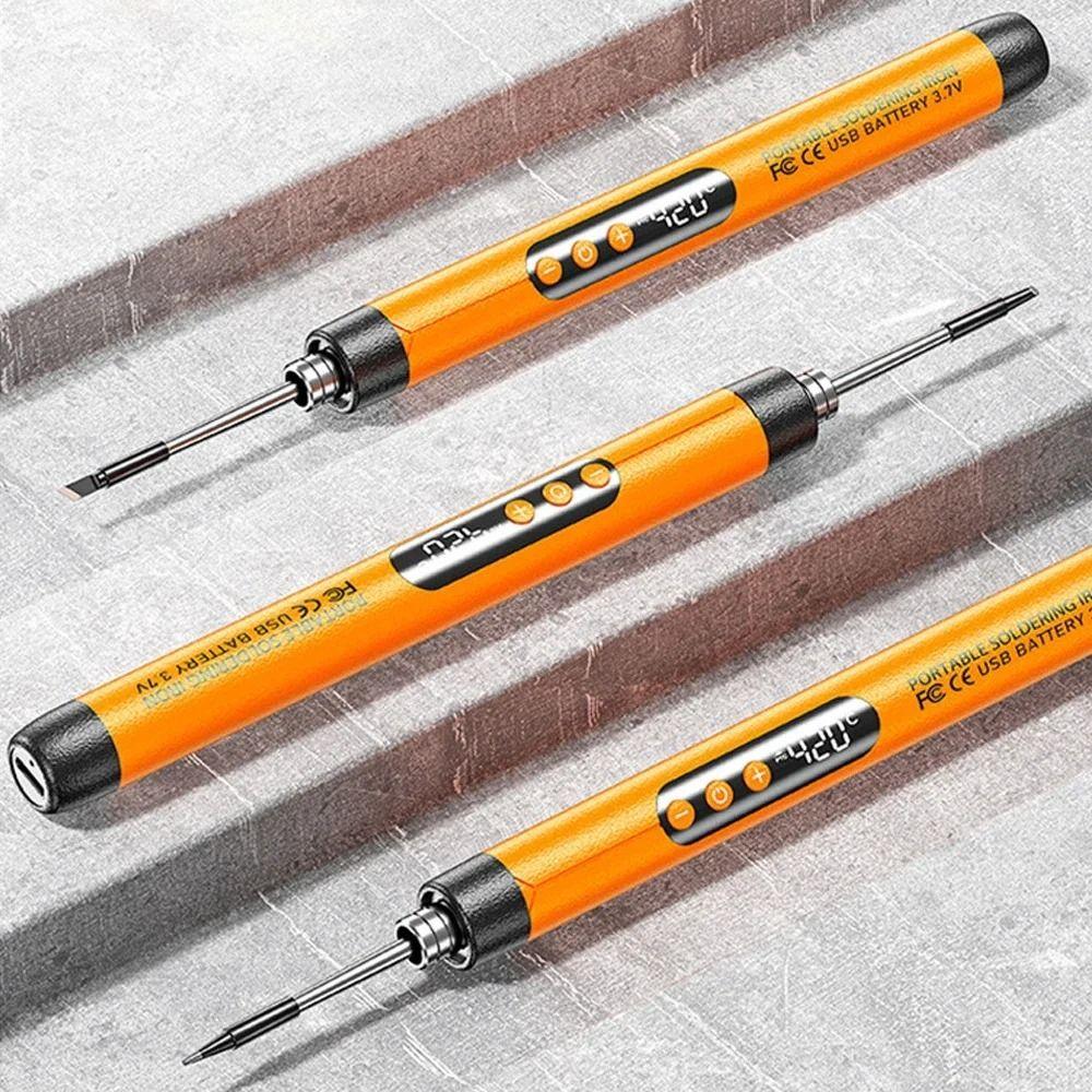 LED Digital Display Electric Soldering Iron Set Smart Solder Welding Iron Tool  Electronic Rework