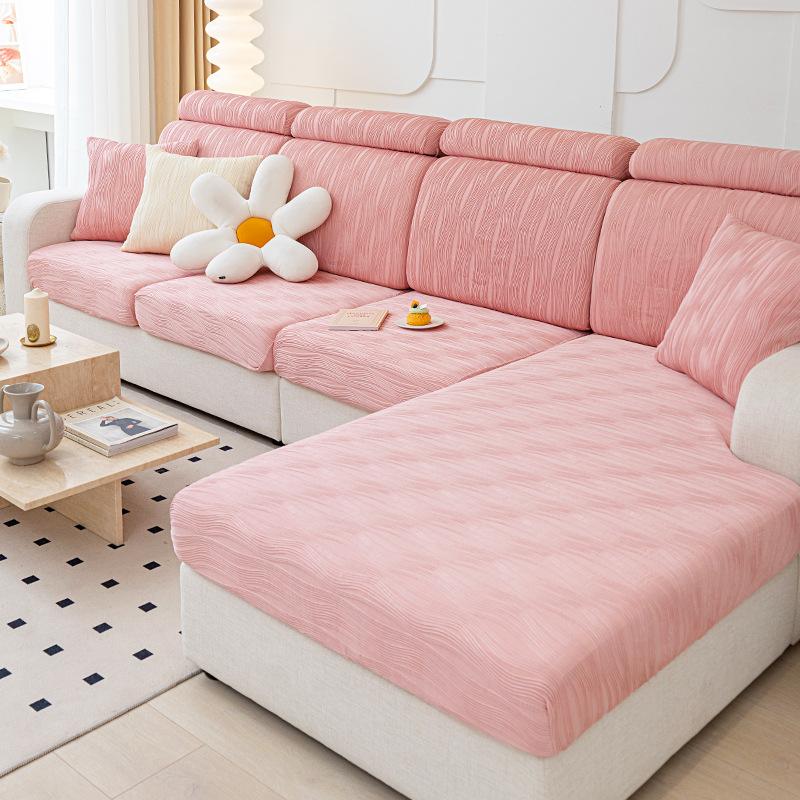 Summer Ice Silk Stretch Sofa Cover Cover All -Inclusive Universal Cover Universal New Sofa Cushion Summer Cover Towel