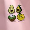 Creative Fruit Cats Collection Brooches Pretty Cute Kiwifruit Pear Avocado Lemon Design Kitten Pins For Pet Lovers Jewelry Gift