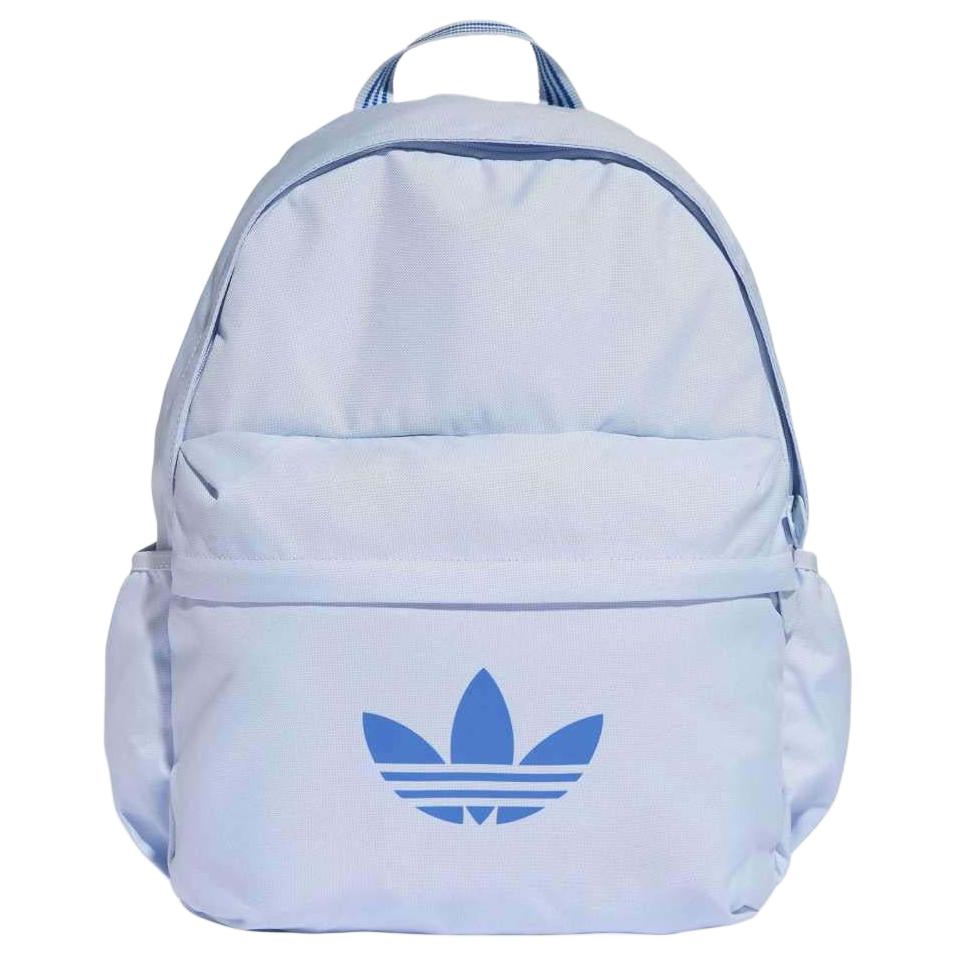 Adidas Originals Adicolor 18.7L Trefoil Pattern Backpack Unisex Backpack Crystal-Sky-Blue KD7811 Crystal Sky Blue