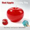 Cute Red Apple Shape Slowly Rebound Maltose Squeezed Toy Explosive Kneading Decompression Pink Red Sky Blue Stress Ball Gifts