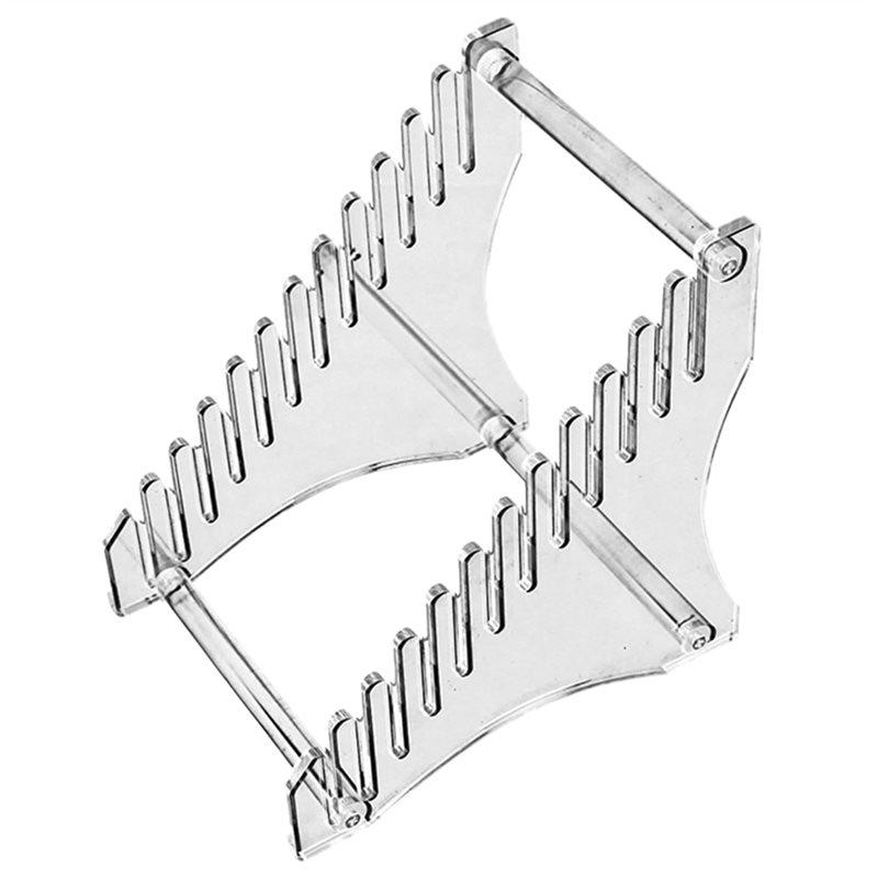 Gut-Klar Schallplattenhalter Aufbewahrung Für 12 Alben Vielseitiges Schallplatten Acryl Displayregal