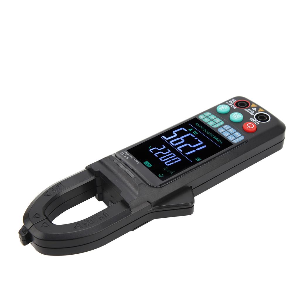 Color Large Screen Clamp Meter Automatic Intelligent Multimeter Multifunction AC DC Voltage Resistance Capacitance