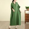 DIMANAF New 2026 Women Plus Size Summer Casual Holiday Long Dress Cotton Loose Oversize Maxi Beach Sundress Solid Elegant Lady