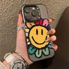 Apple 15promax for 13 creative 15pro personality 12 color silver color sunflower iPhone phone case