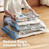 11/4pcs Vacuum Compression Bags with Hand Pump,For Bedding & Clothes - Vacuum Bag For Mattress, Travel Bags,Clothes Storagse Bag