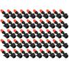 50pcs Easy To Install Misting Nozzle POM Water Spray Nozzle Water Spray Head  Seedling Cultivation