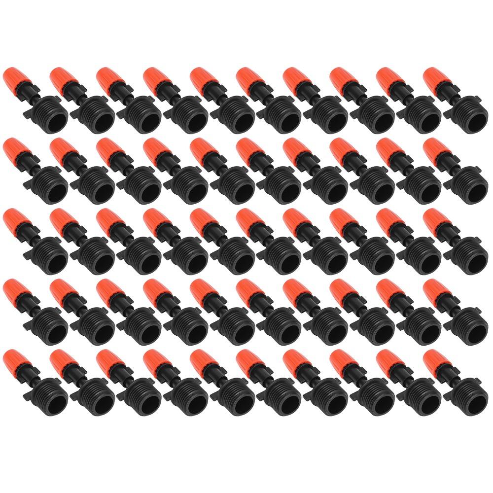 50pcs Easy To Install Misting Nozzle POM Water Spray Nozzle Water Spray Head  Seedling Cultivation