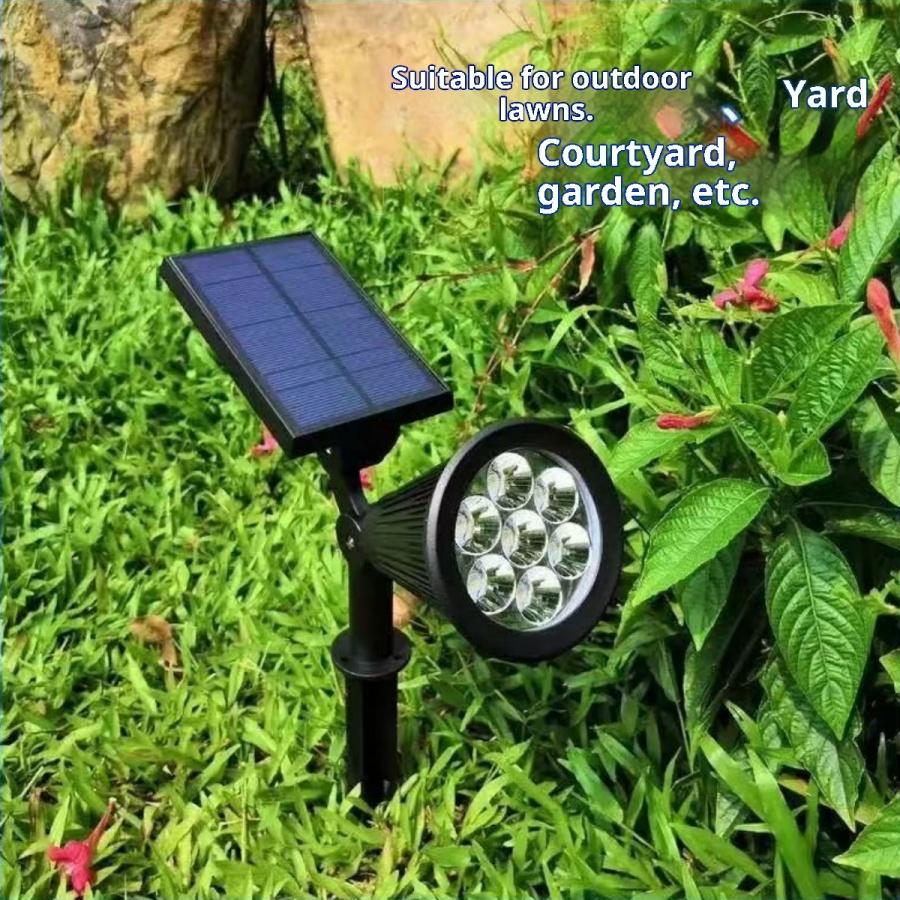 Solar-powered Outdoor Waterproof IP55 Garden Light for Lawn Courtyard Road & Theme Park Use