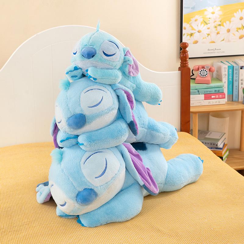 Heartbeat Stitch Cartoon Plush Pillow Doll - Cute Birthday Gift for Girls