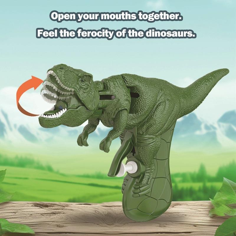 Dinosaur Water Gun Summer Shake Head Shooting Kids Toy Outdoor Pressing Water Gun Game Boys Beach Swimming Pool Battle Toy Gifts