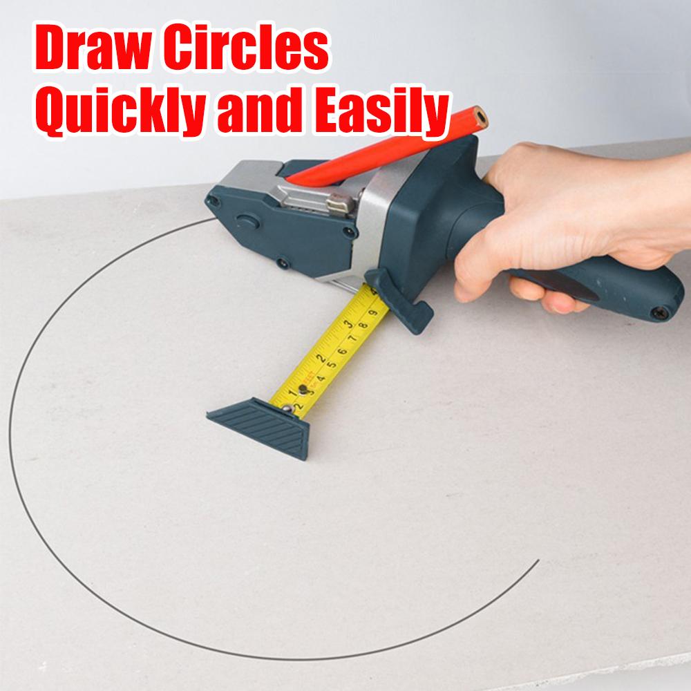 Plasterboard Edger Gypsum Board Cutter Cardboard Scriber Drywall Cutting Woodworking With 5M Tape Measure Hand Tools