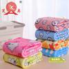 Microfiber Heat Transfer Flower Square Towel Soft Absorbent Children's Hand Towel Cleaning Towel