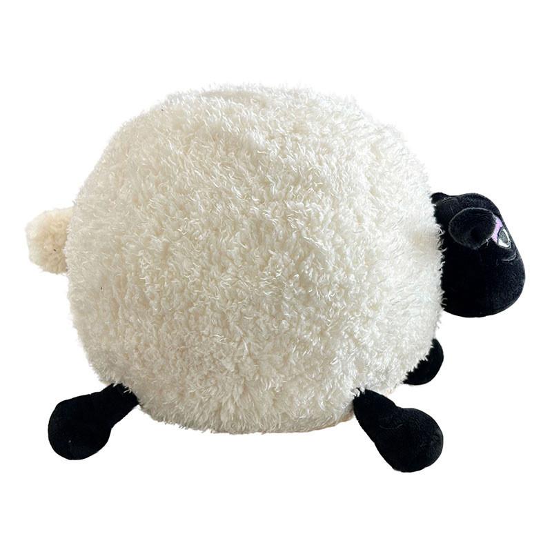 Soft Plush Sheep Toy For Kids With Pp Cotton Filling And Adorable Cartoon Design