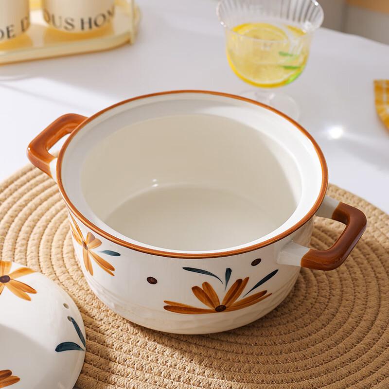 Ceramic Stew Pot with Lid