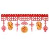 Decorative Chinese New Year Dragon Banners Felt Spring Festival Hanging Flag  Lunar New Year