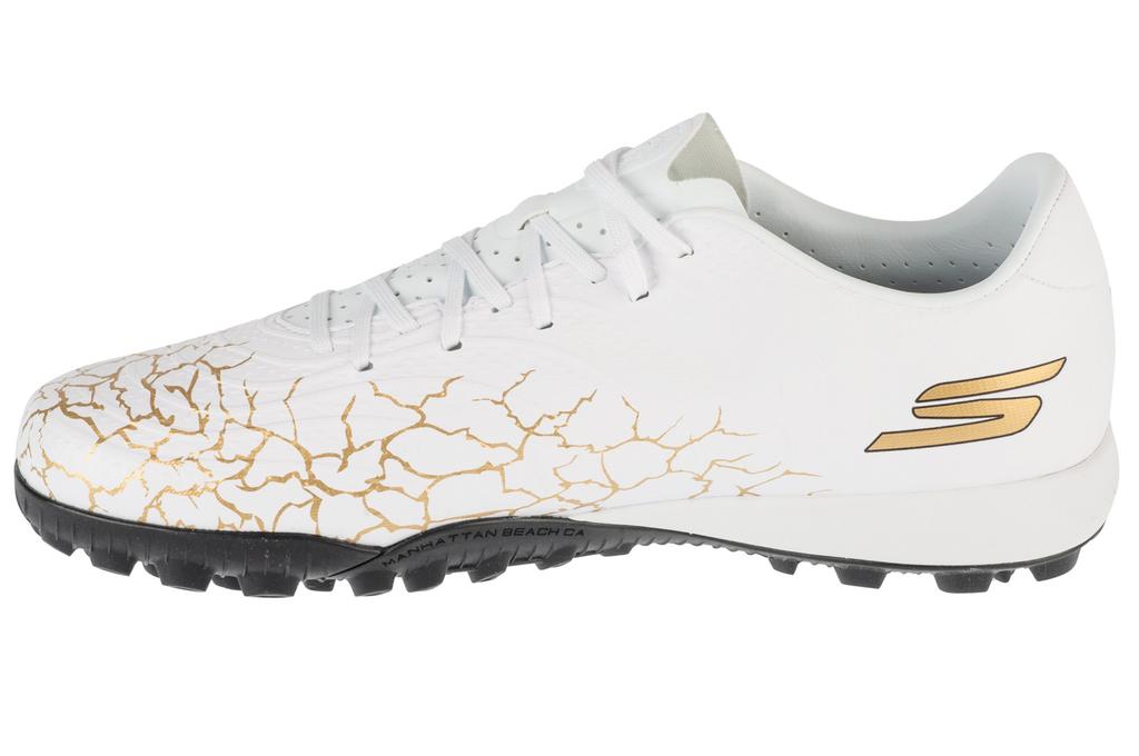 Skechers Skx 1.5 Academy TF, Mens white Turf football trainers