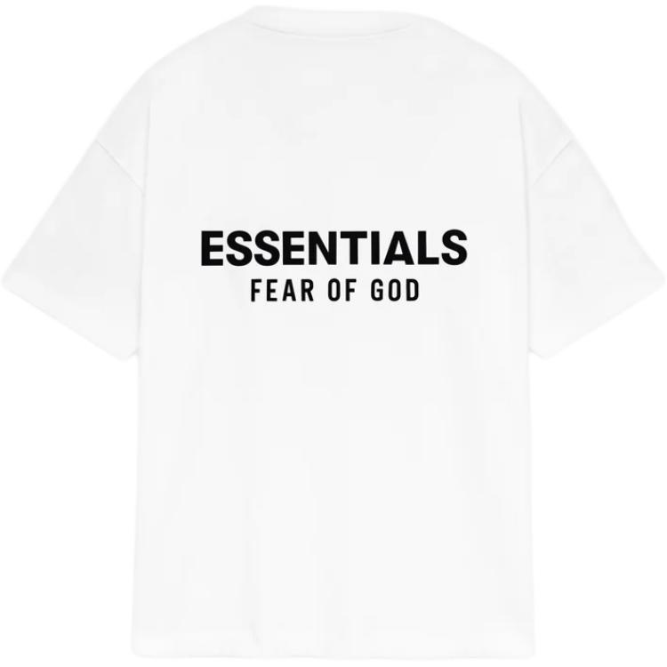 

Fear of God Essentials Always On Series Ss25 Классическая футболка с коротким рукавом Мужские топы Ярко-белый 125AS254192F L