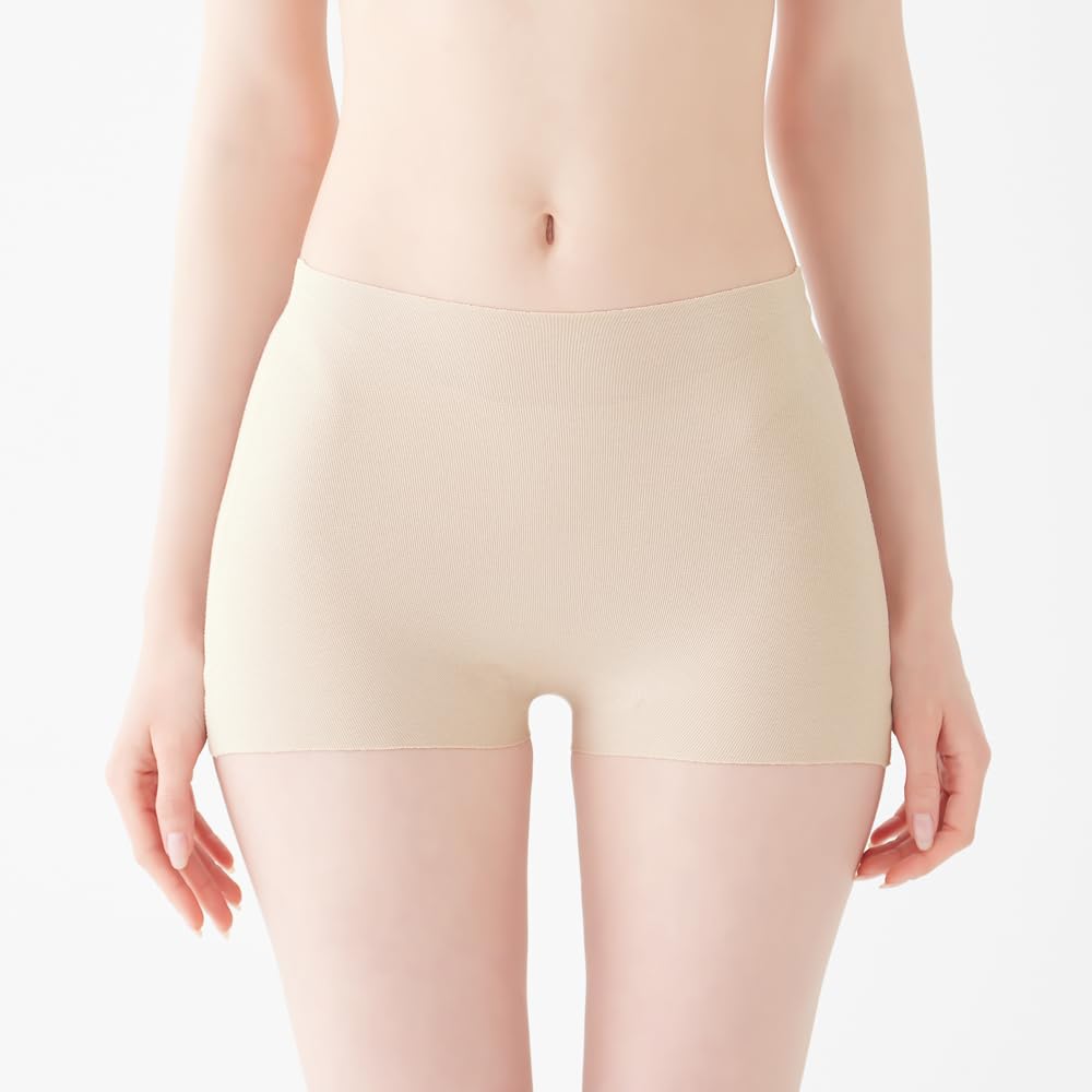 Gunze KIREILABO Warmth That Your Body Will KL9762 Full-Length Shorts, Love,