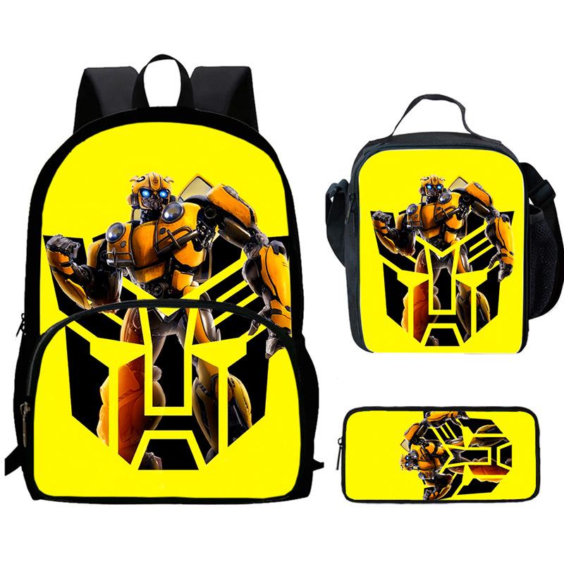 Transformers, Bumblebee Bag High Definition Multi-Function Oxford Lightweight Backpack