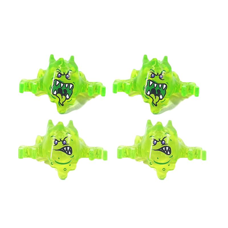 Halloween Decorative MOC Building Blocks Pumpkin Carriage Tombstone Skeleton Flame Horse Accessories Elf House Bricks Toys Gifts