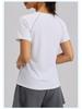 Juyi Tang Women's Breathable Round Neck Yoga Top - Slimming, Sporty, and Versatile