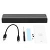 M.2 NGFF SSD Enclosure Fast Stable Data Transmission Type C Interface Portable SATA SSD Enclosure (Not Inclube Hard