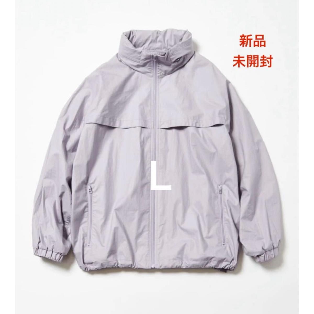 New and unused uniqlou Uniqlou Oversized Hooded Blouson Jacket Parka Purple Lavender L